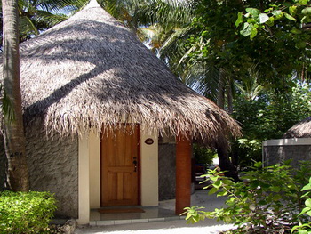 Maldives, South Nilandhe Atoll, Meedhuffushi, Vilu Reef Beach